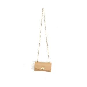 Charlotte Russe Cross over Beige Purse